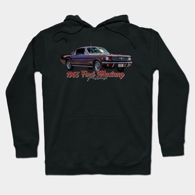 1965 Ford Mustang Fastback Hoodie by Gestalt Imagery